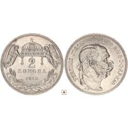 Ferenc József 2 korona 1913 KB